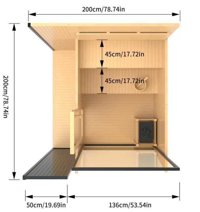 AthleteX Traditional Steam Sauna-AthleteX Recovery
