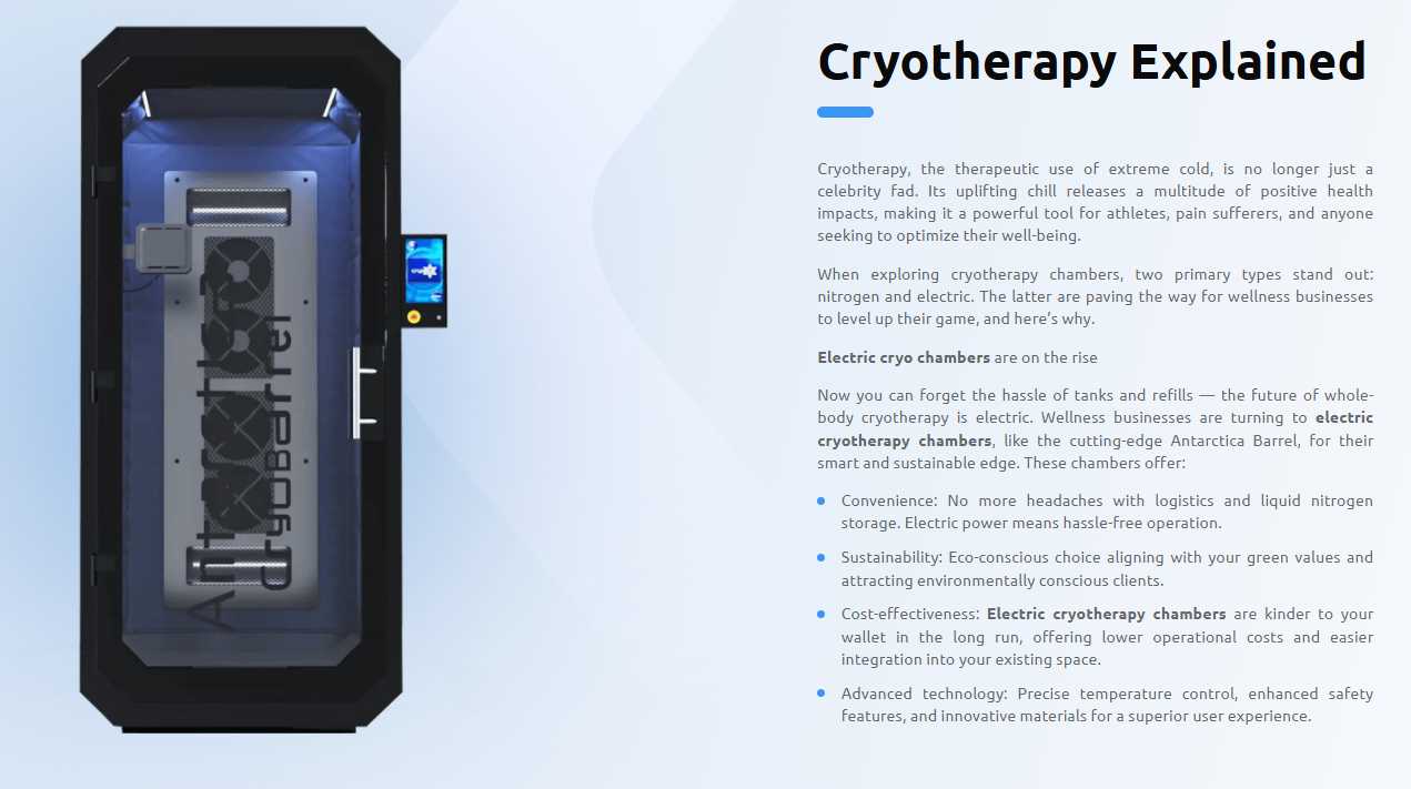 AthleteX Antarctic Cryotherapy-AthleteX Recovery