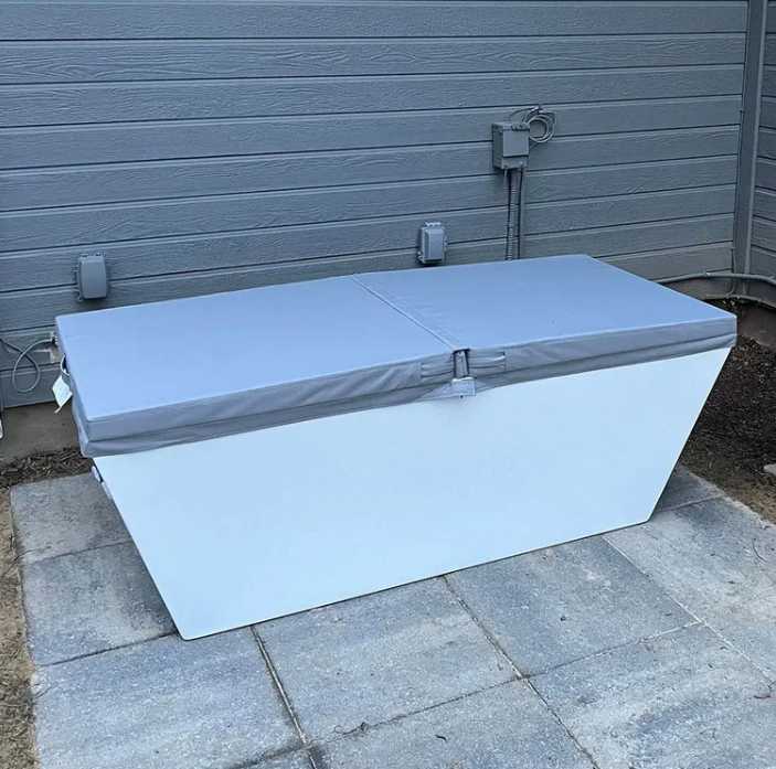 AthleteX Ice Bath Therapy Cold Plunge With LED Light-AthleteX Recovery