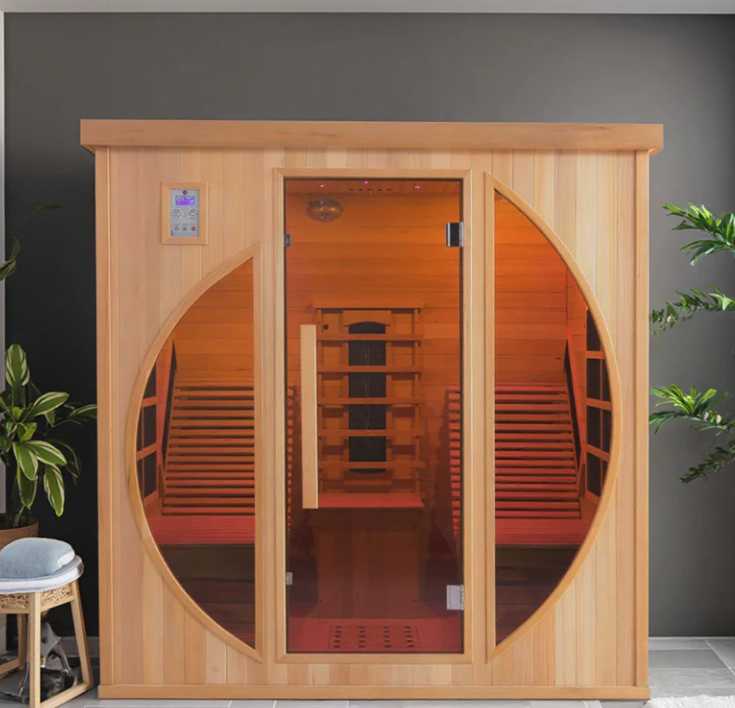 AthleteX Red Cedar Indoor Sauna-AthleteX Recovery