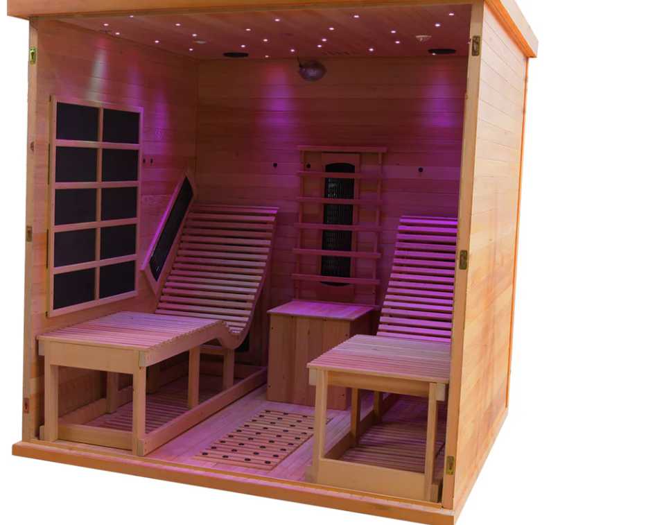 AthleteX Red Cedar Indoor Sauna-AthleteX Recovery