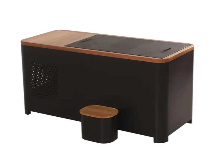 AthleteX Black Rectangular Ice Tub-AthleteX Recovery