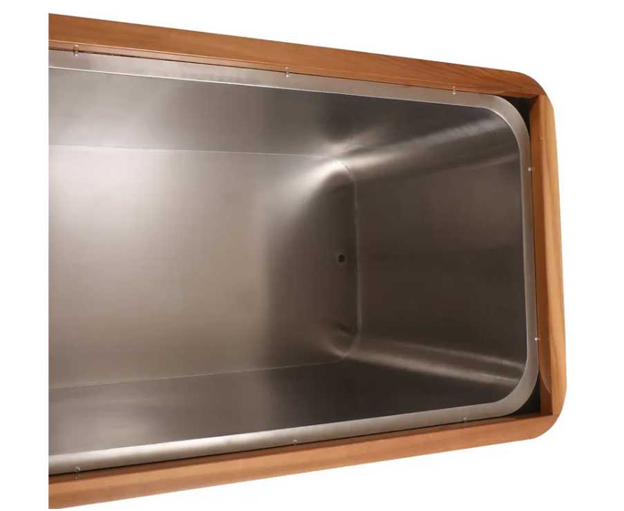 AthleteX Black Rectangular Ice Tub-AthleteX Recovery