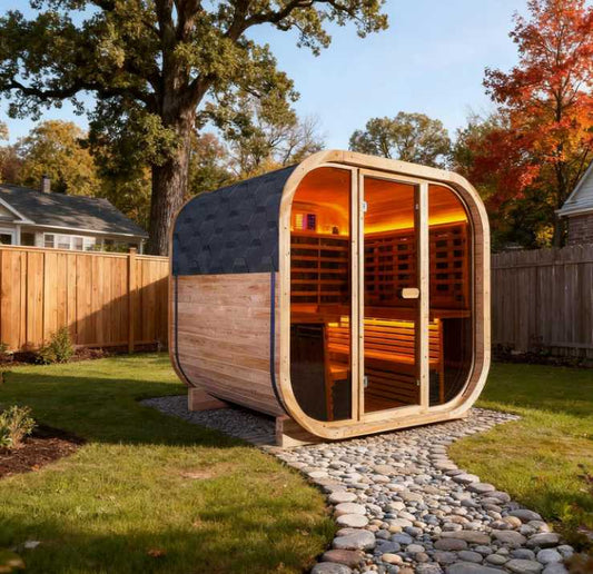 AthleteX Sauna with Tieted Glass-AthleteX Recovery
