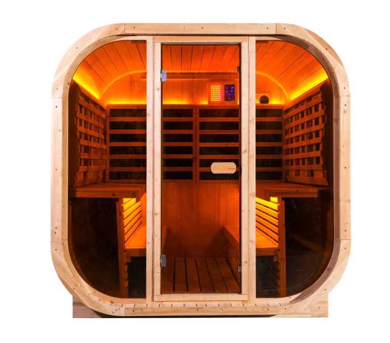 AthleteX Sauna with Tieted Glass-AthleteX Recovery